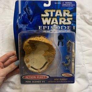 Star Wars Action Fleet Mini Scenes #4 Sith Pursuit